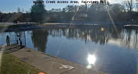 walnut creek erie, pa webcam live|Walnut Creek Stream 